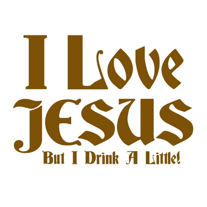 i love jesus but i drink a little shirt